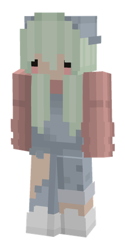 Blue skin: body, front render