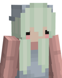 Blue skin: bust render