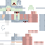 Blue skin: raw texture render