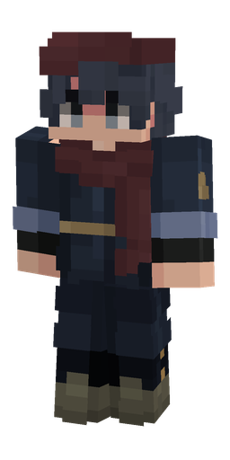 Black skin: body, front render
