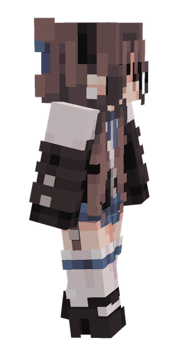 Black skin: body, right side render