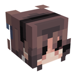 Black skin: head render