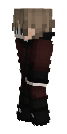 Black skin: body, left side render