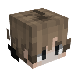 Black skin: head render