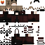 Black skin: raw texture render