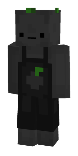Black skin: body, front render