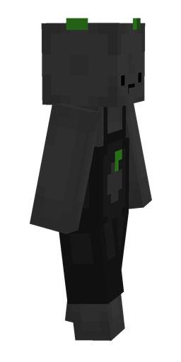Black skin: body, right side render