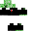 Black skin: raw texture render