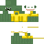 Classic skin: raw texture render