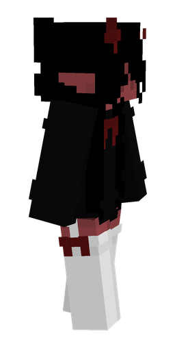Black skin: body, right side render