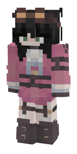 Black skin: body, front render