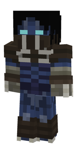 Black skin: body, front render