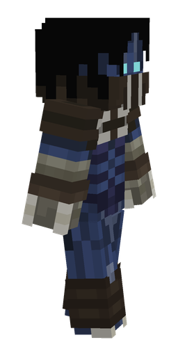 Black skin: body, right side render