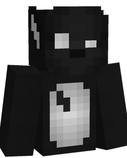 Black skin: bust render