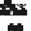 Black skin: raw texture render