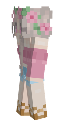 Orange skin: body, left side render