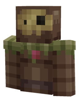 Brown skin: bust render