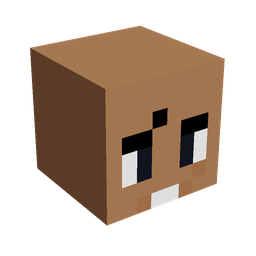 Black skin: head render