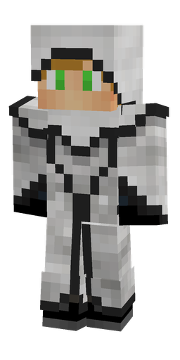 Black skin: body, front render