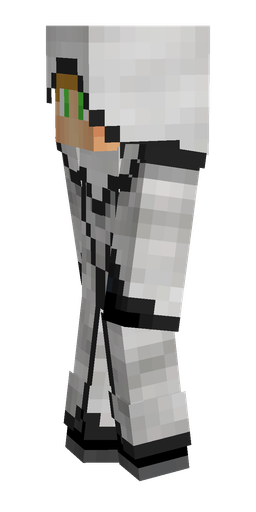 Black skin: body, left side render