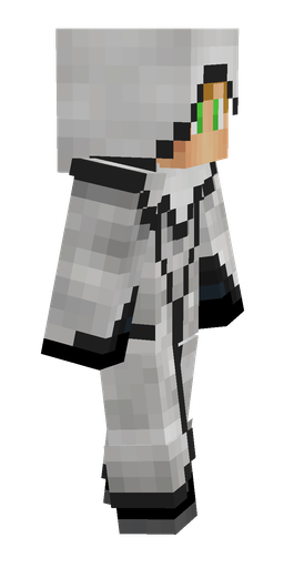Black skin: body, right side render