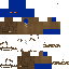 Blue skin: raw texture render