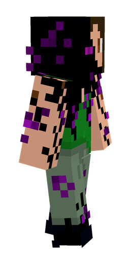 Black skin: body, right side render