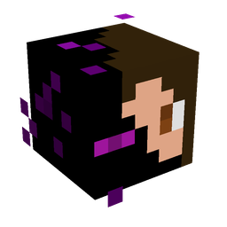 Black skin: head render