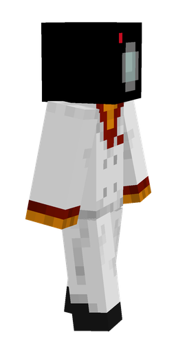 Black skin: body, right side render