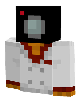 Black skin: bust render