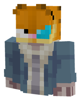 Blue skin: bust render