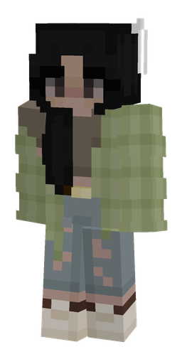 Black skin: body, front render