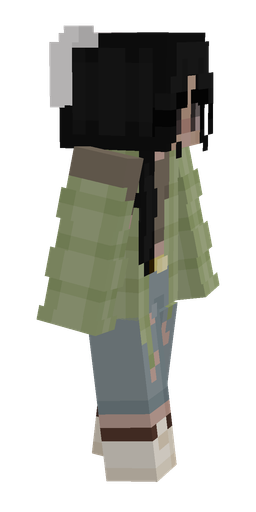 Black skin: body, right side render