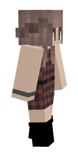 Black skin: body, right side render