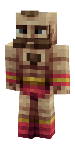 Brown skin: body, front render