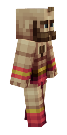 Brown skin: body, right side render