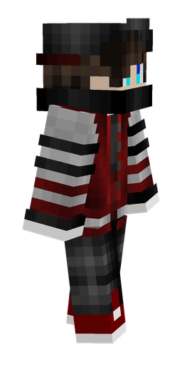 Black skin: body, right side render