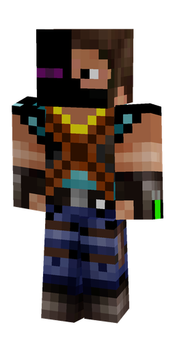 Black skin: body, front render