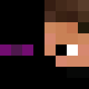 Black skin: face render