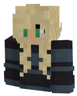 Black skin: bust render