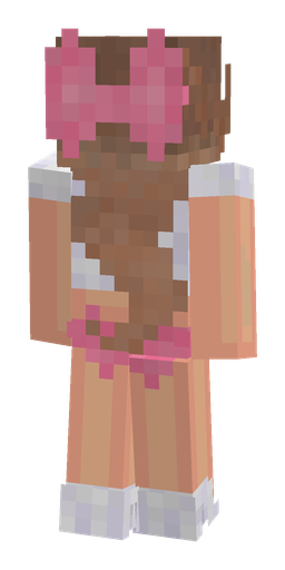 Orange skin: body, back render