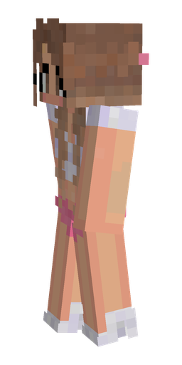 Orange skin: body, left side render