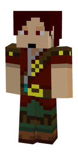 Black skin: body, front render