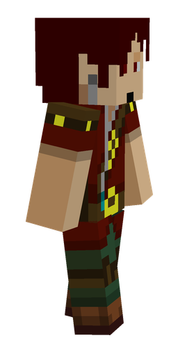 Black skin: body, right side render