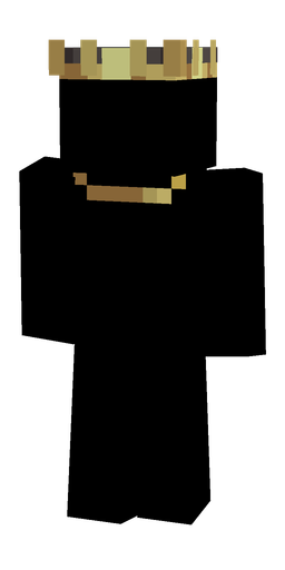 Black skin: body, back render