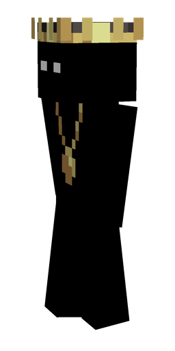Black skin: body, left side render