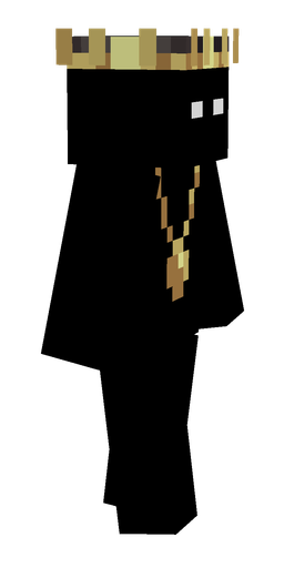 Black skin: body, right side render