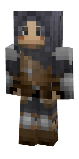 Black skin: body, front render