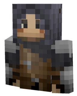 Black skin: bust render