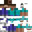 Blue skin: raw texture render